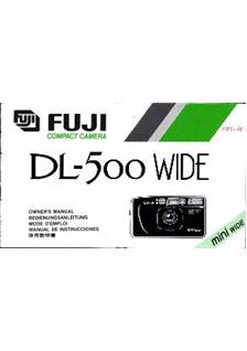 Fujifilm DL 500 manual. Camera Instructions.